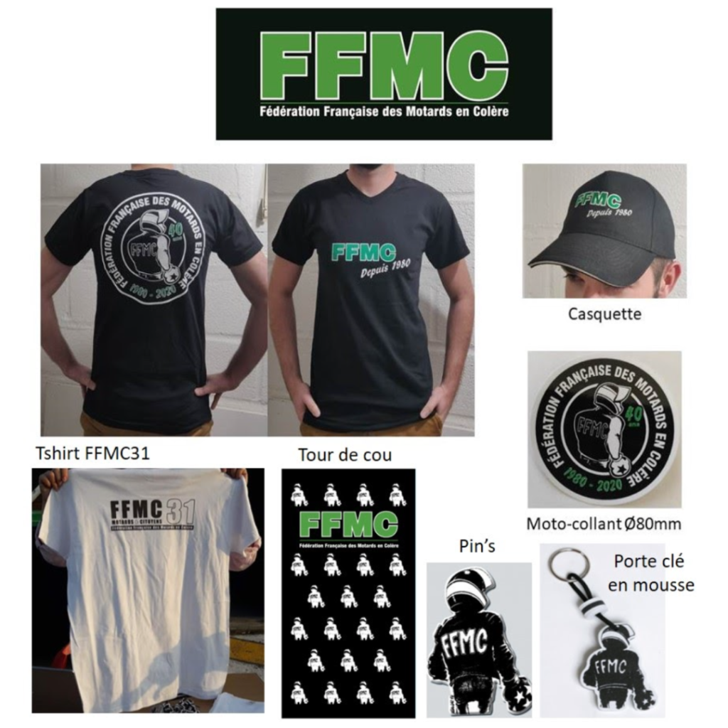 Image des goodies FFMC