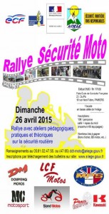 Rallye Sécurité Moto 2015